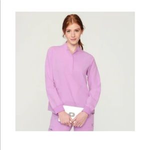 FIGS | Remix Rafaela Longsleeve Scrub Top DUSK XXS